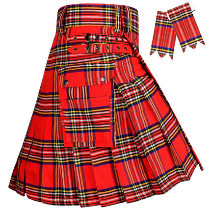 Valor Acrylic Kilt Bundle Lite | Royal Stewart