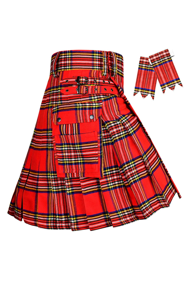 Valor Acrylic Kilt Bundle Lite | Royal Stewart