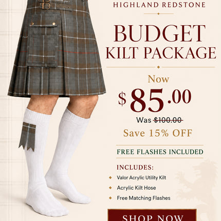 Valor Acrylic Kilt Bundle Lite | Mackenzie Weathered