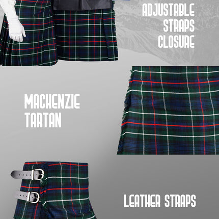 Acrylic Kilt | 16oz MacKenzie Tartan Kilt