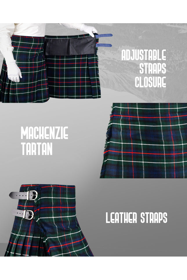 Acrylic Kilt | 16oz MacKenzie Tartan Kilt