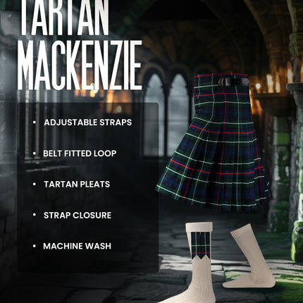 Acrylic Kilt | 16oz MacKenzie Tartan Kilt