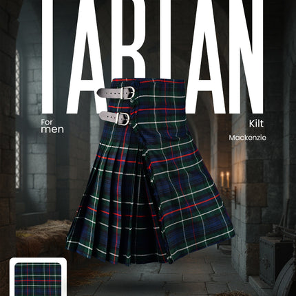 Acrylic Kilt | 16oz MacKenzie Tartan Kilt