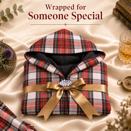 Women Tartan Cape - Dress Stewart