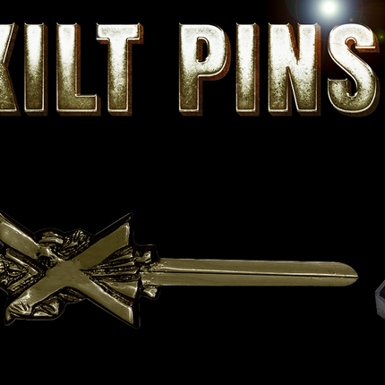 Scottish Kilt Pin for men | Saint Andrew Antique