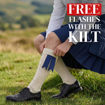 Phantom Modern Utility Kilt - Blue | Big & Tall