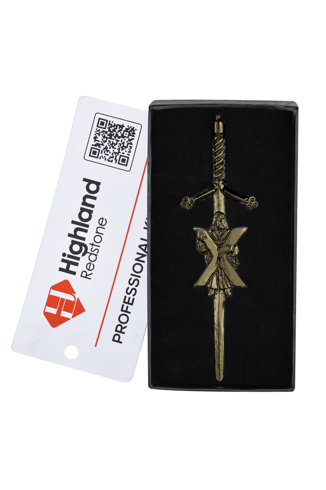 Scottish Kilt Pin for men | Saint Andrew Antique