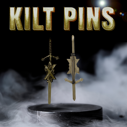 Scottish Kilt Pin for men | Saint Andrew Antique