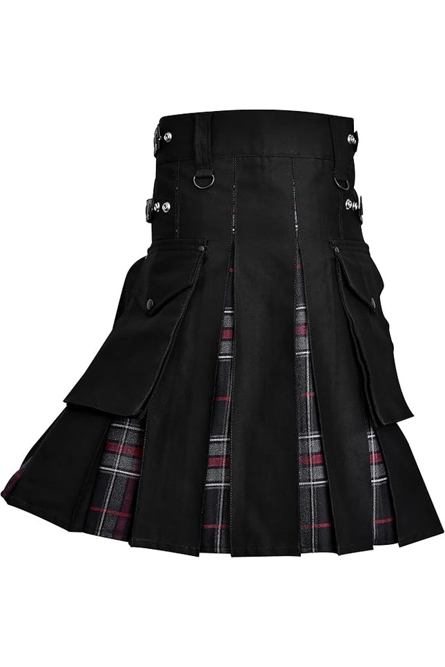 Spirit Of Bruce Hybrid Utility Kilts for Men  - Traditional Style with Modern Functionality