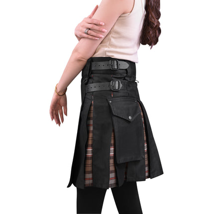 Women's Hybrid Utility Kilt | Scottish Heritage Weathered