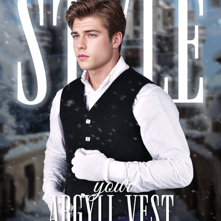 Black Argyll Vest