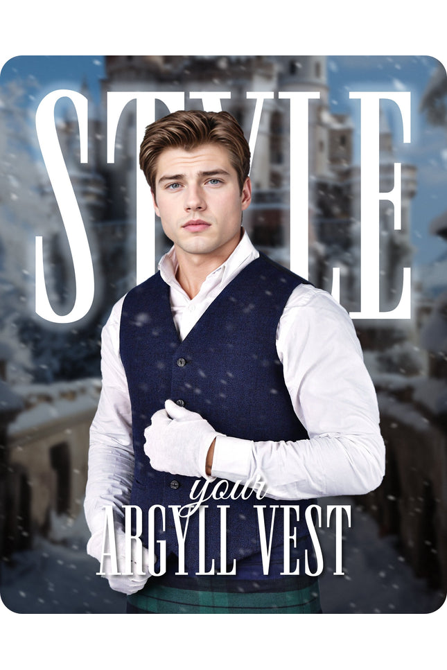 Blue Argyll Jacket & Vest